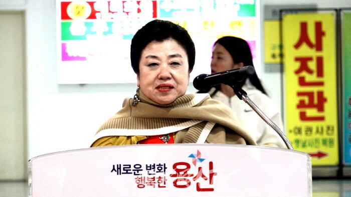 용산국제아트페스티벌 송석인 대회장-사진 김한정 기자