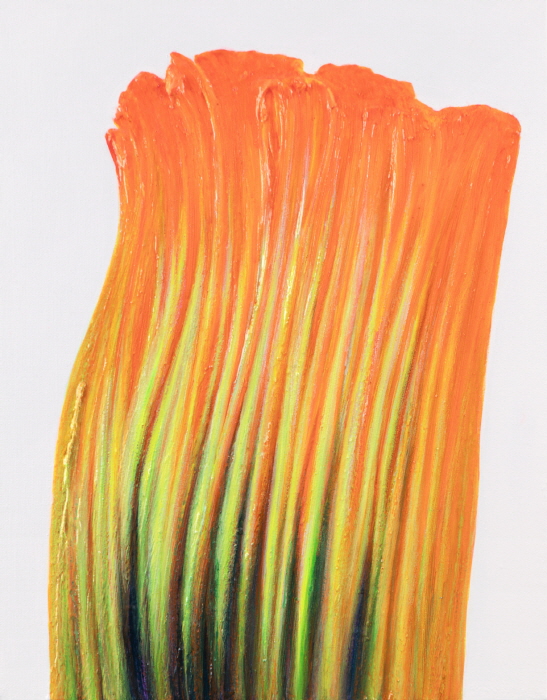 Sangbin IM, One Stroke 6.12, 40.9x31.8cm, Acrylic on canvas, 2025-사진 갤러리 나우 제공