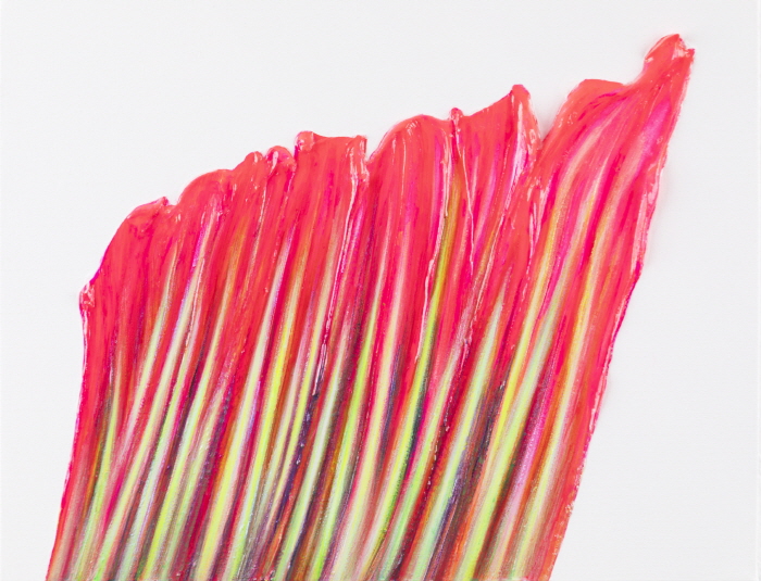 Sangbin IM, One Stroke 6.14, 31.8x40.9cm, Acrylic on canvas, 2025-사진 갤러리 나우 제공