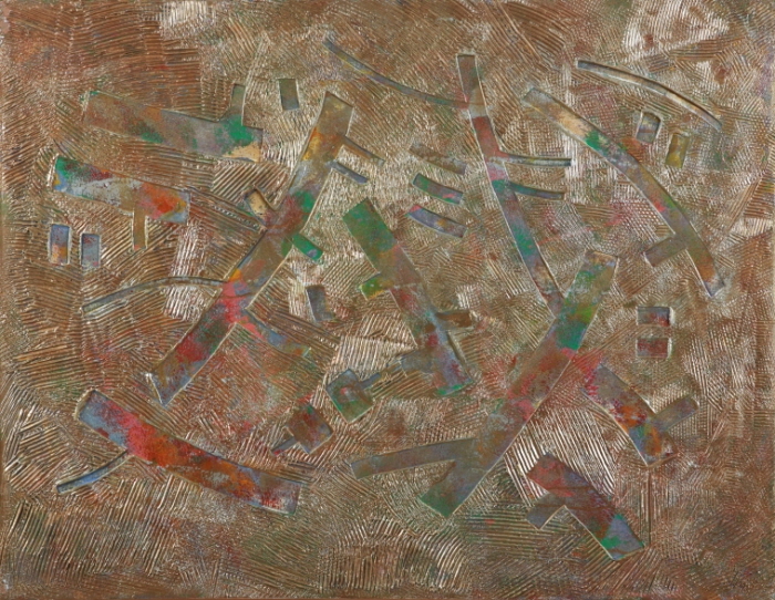 심성의 기호 Sign of the mentality Mixed Media 95X120cm 2017-사진제공 한가람미술관