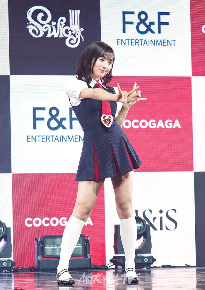 유니스 두 번째 미니앨범 '스위시'(SWICY) 발매 기념 쇼케이스(진현주) 2025.04.15 사진 ⓒ아트코리아방송 이용선 기자​