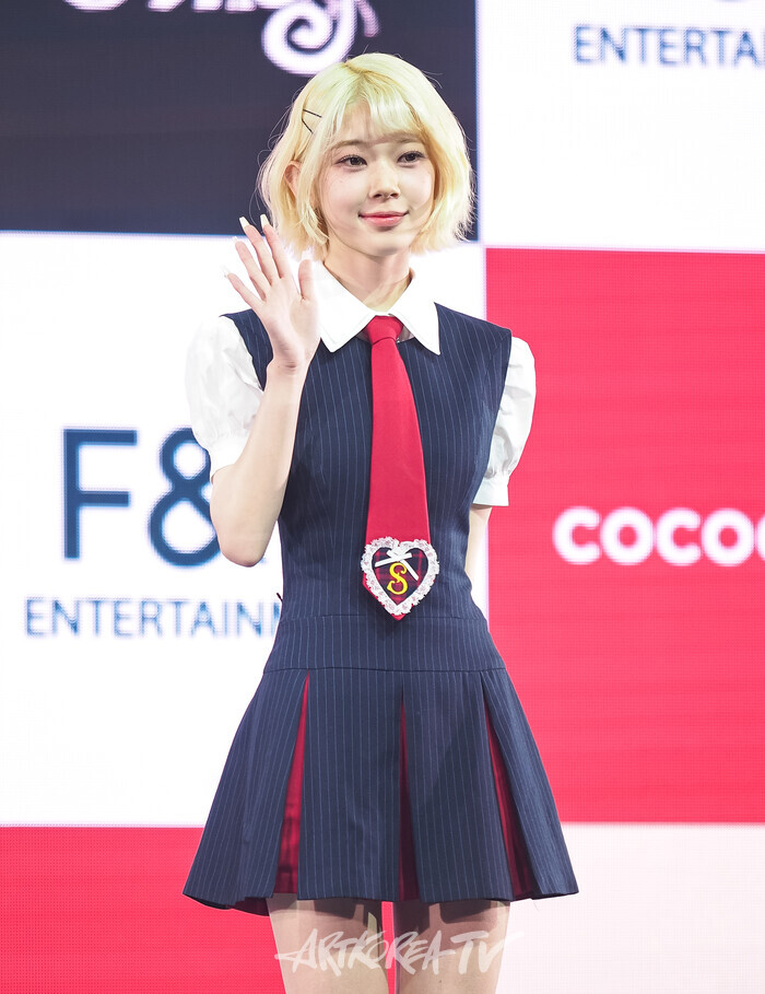 유니스 두 번째 미니앨범 '스위시'(SWICY) 발매 기념 쇼케이스(코토코) 2025.04.15 사진 ⓒ아트코리아방송 이용선 기자​