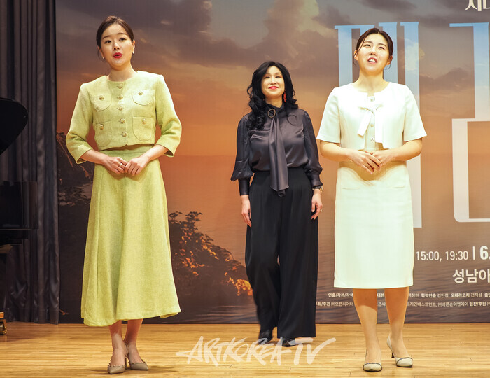 시네마틱 오페라 '메러디스' 제작발표회. 2025.04.15 사진 ⓒ아트코리아방송 이용선 기자​