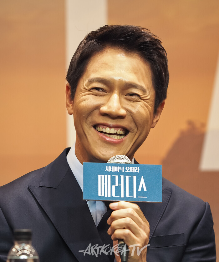 시네마틱 오페라 '메러디스' 제작발표회(박호산). 2025.04.15 사진 ⓒ아트코리아방송 이용선 기자​