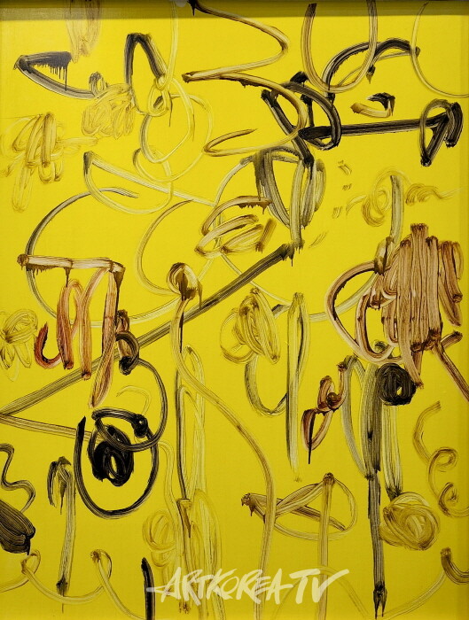 지나손-허공으로부터 Being of the Air(Nr.1002) 117×97cm Oil on canvas 2025-사진 김한정 기자