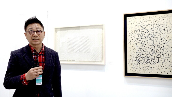 미광화랑 김기봉 대표 -사진 김한정 기자