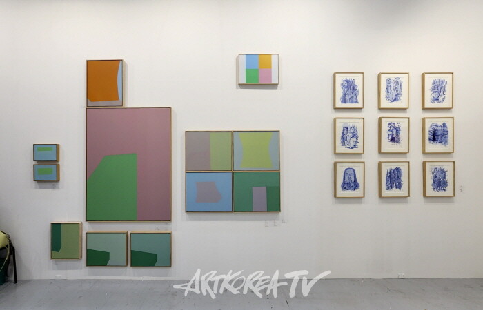 2025 화랑미술제, 미광화랑이 선보인 작품들-사진 김한정 기자