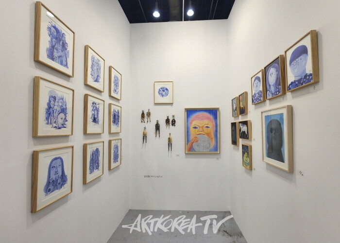 2025 화랑미술제, 미광화랑이 선보인 작품들-사진 김한정 기자