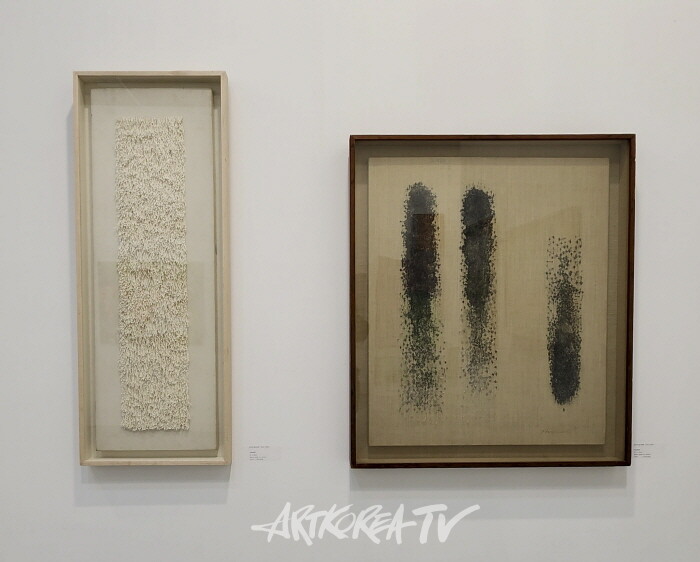 부산 추상미술의 1세대 작가 김홍석 작품-사진 김한정 기자