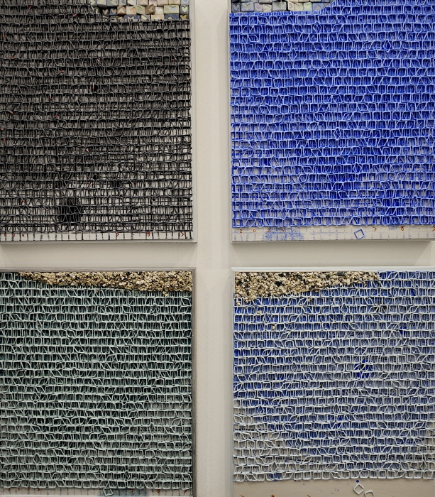 김형길-Net-ing'24 Mixed media on canvas 53×45.5cm 2023-사진 김한정 기자