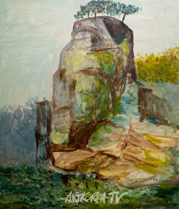 이방원 작가 제19회 개인전, '해바라기와 자연이 전하는 예술의 위로'-사진 김한정 기자