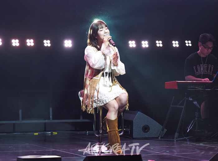 가수 치즈(CHEEZE)(멤버 달총) 정규 2집 '잇 저스트 해픈드'(It just happened) 발매 기념 쇼케이스. 2025.04.24 사진 ⓒ아트코리아방송 이용선 기자