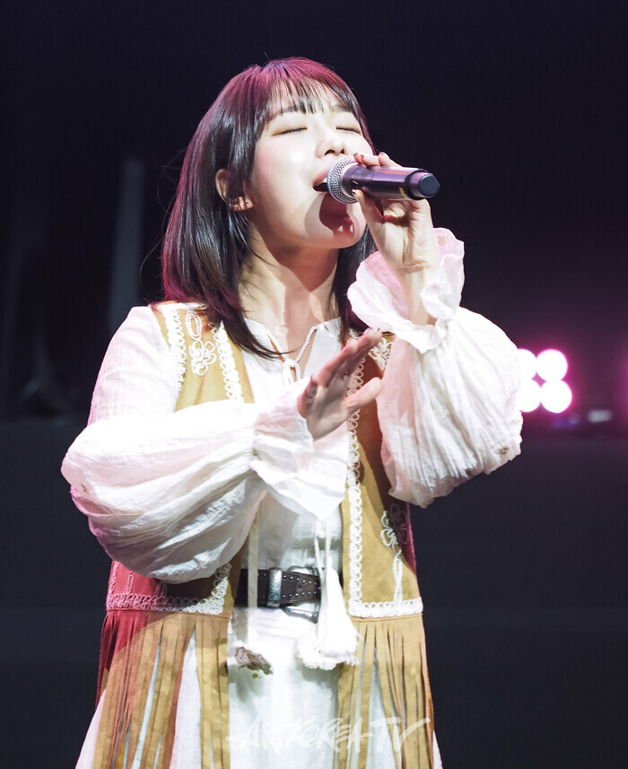 가수 치즈(CHEEZE)(멤버 달총) 정규 2집 '잇 저스트 해픈드'(It just happened) 발매 기념 쇼케이스. 2025.04.24 사진 ⓒ아트코리아방송 이용선 기자