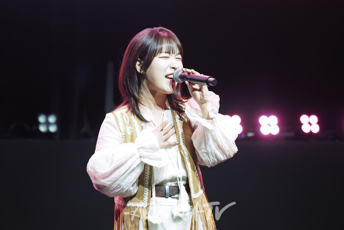 가수 치즈(CHEEZE)(멤버 달총) 정규 2집 '잇 저스트 해픈드'(It just happened) 발매 기념 쇼케이스. 2025.04.24 사진 ⓒ아트코리아방송 이용선 기자