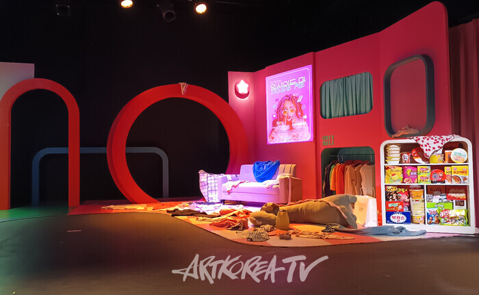 뮤지컬 '인사이드 미' 커튼콜(이승준, 김아린, 김라원) 2025.04.24 사진 ⓒ아트코리아방송 이용선 기자