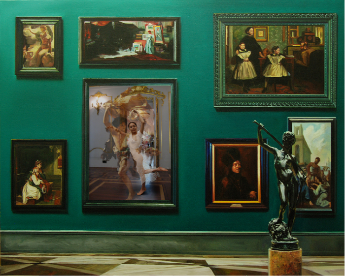 배준성, The Costume of painter - The Frames , GN W 2, 130.3 x 162.2cm, 2013-사진 제공 : 더 트리니티 갤러리