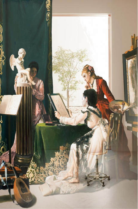 배준성, The Costume of Painter - g. w, hh, 158.7 x 120, 2022-사진 제공 : 더 트리니티 갤러리