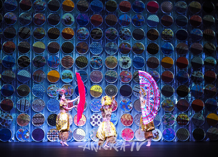 안은미컴퍼니 신작 '동방미래특급' 프레스콜. 2025.04.30 사진 ⓒ아트코리아방송 이용선 기자