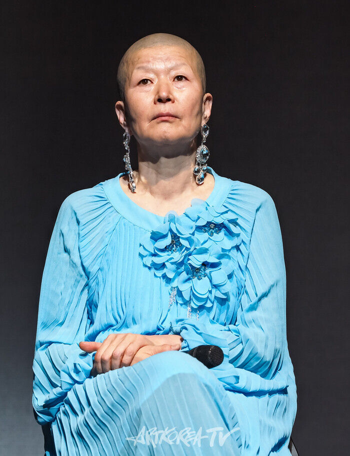 안은미컴퍼니 신작 '동방미래특급' 프레스콜 및 기자간담회(안은미 예술감독). 2025.04.30 사진 ⓒ아트코리아방송 이용선 기자