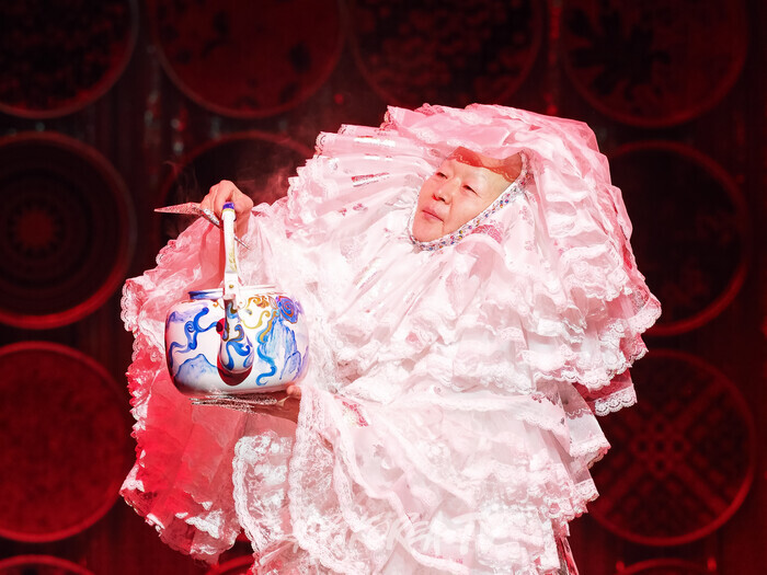 안은미컴퍼니 신작 '동방미래특급' 프레스콜 및 기자간담회(안은미 예술감독). 2025.04.30 사진 ⓒ아트코리아방송 이용선 기자