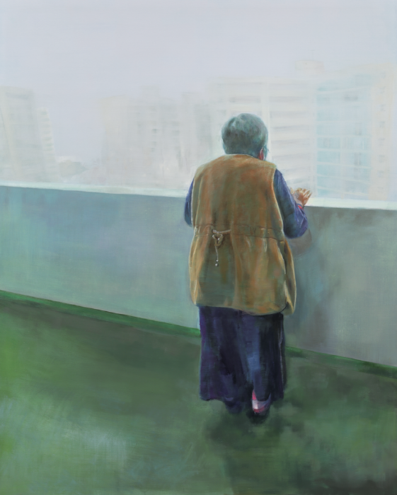 눈 오는 날 162.2x130.3cm oiloncanvas 2025-사진제공 손미량 작가