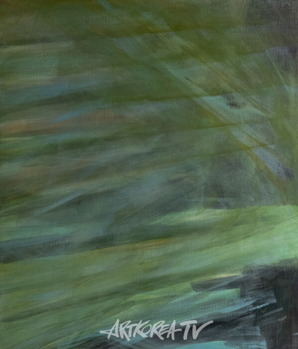 스토니강-바다의 노래 Acrylic on canvas 53×45.5cm 2024-사진 김한정 기자