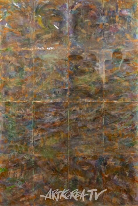 스토니강-변증 Acrylic on paper 91×60.6cm 2025-사진 김한정 기자