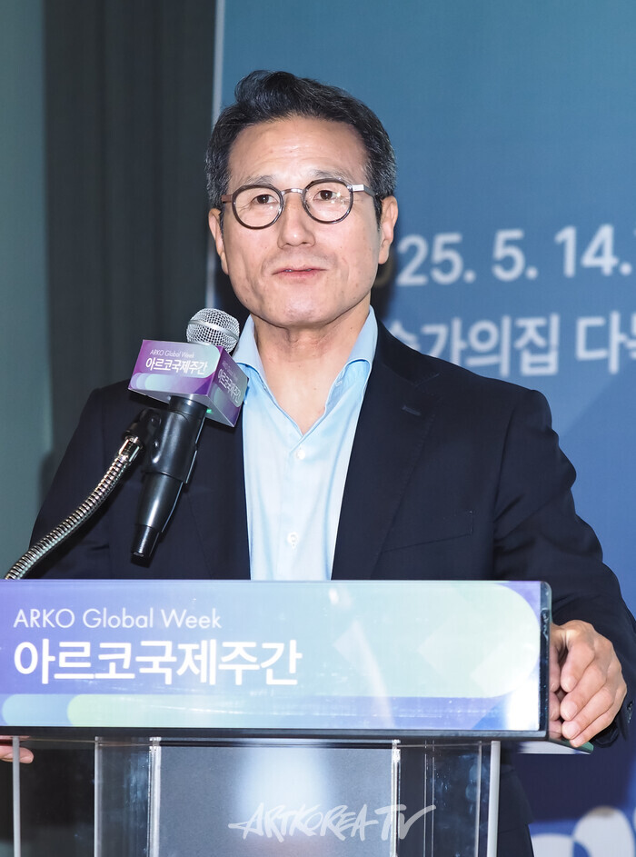 '아르코국제주간'(ARKO Global Week) 기자간담회(정병국 위원장) 2025.05.14 사진 ⓒ아트코리아방송 이용선 기자​