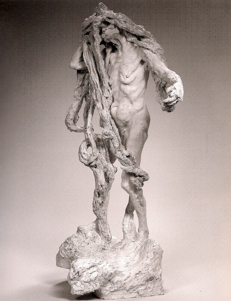 Cloto, Camille Claudel , 1893.그녀의 조각엔 말로 설명할 수 없는 깊은 아픔과 슬픔이 조각되어 있다.