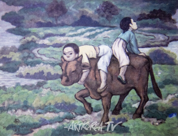 귀로 42×40cm 1968년대-사진 김한정 기자