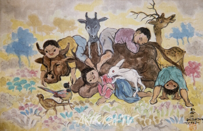 낙원 42×64cm 1963-사진 김한정 기자