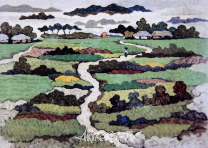 농가 88×64cm 1960년대-사진 김한정 기자