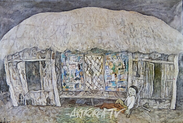 농가 130×90.5cm-사진 김한정 기자