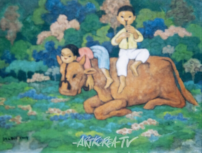 목동 49.5×65cm 1960-사진 김한정 기자