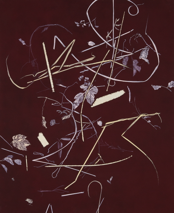 관계, 156.5X127.5cm.장지에채색.2025-사진제공 김진관 작가