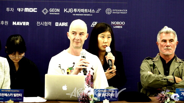 폴 슈나이터 큐레이터-사진 김한정 기자