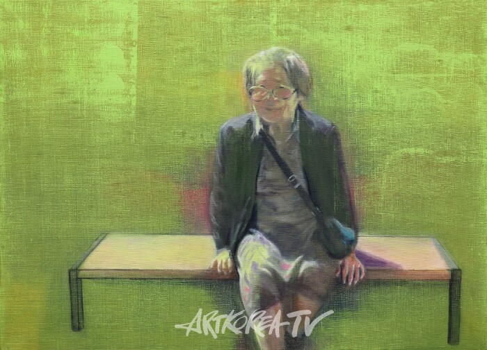 봄,봄 72.7x53.0cm Oiloncanvas 2025-사진 김한정 기자