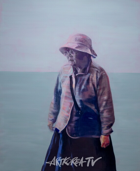 손미량-바다, 바다 162.2×130.3cm oil on canvas 2025-사진 김한정 기자