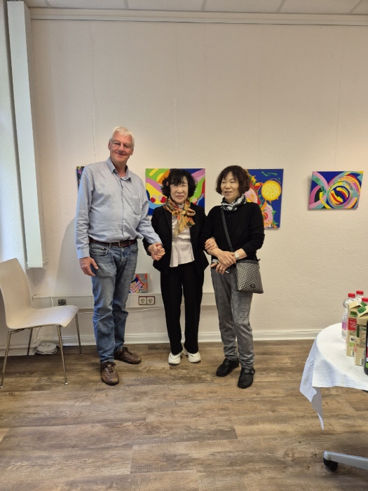 안복순 화백, 베를린에서 개인전 개막… “은유의 의미-색채로 존재를 말하다”