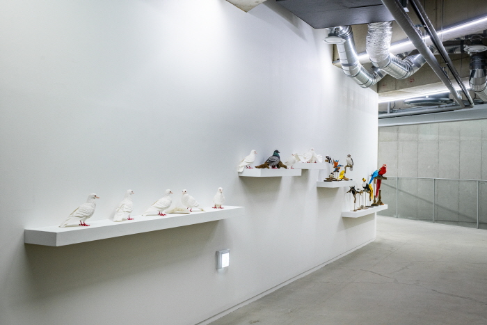 신진작가 이재혁, '종이 위에 새긴 생명 존중의 메시지'-사진제공 사비나미술관