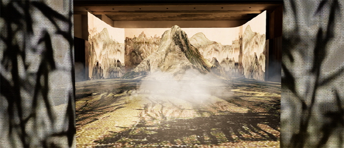 2025, 13채널 프로젝션 매핑, 컬러, 8채널 사운드, 산 오브제, 20분, 가변설치, 국립아시아문화전당 제작지원-사진 국립아시아문화전당 제공