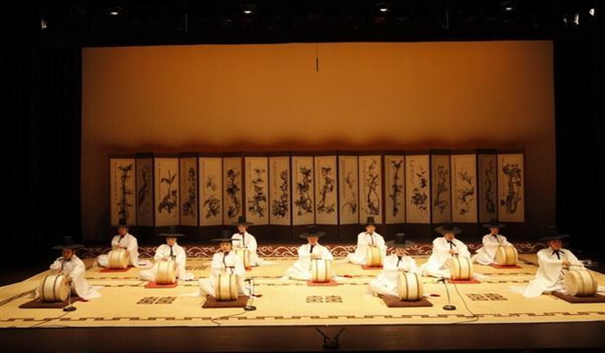 '고법' 합동 공연. 제공 청와대재단