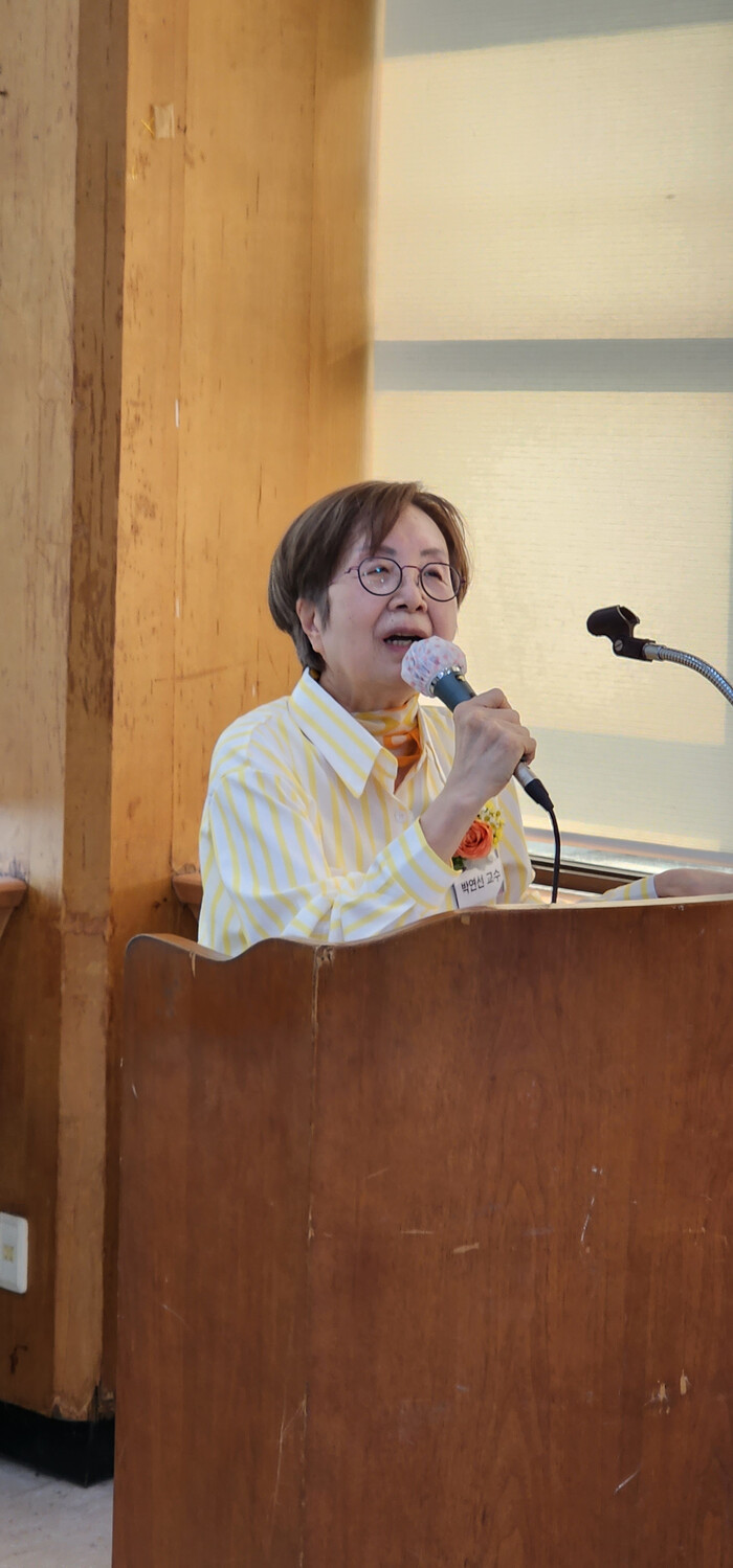 박연선 전 홍익대교수. 사진/전설박사제공