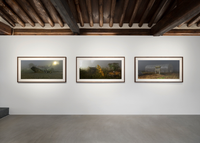 국제갤러리 한옥 기획전 '아득한 오늘' 설치전경-이미지 제공 국제갤러리