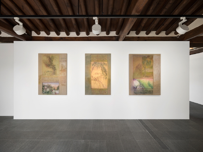 국제갤러리 한옥 기획전 '아득한 오늘' 설치전경-이미지 제공 국제갤러리