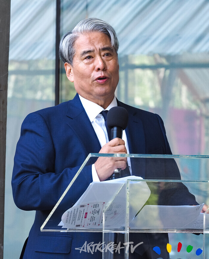 '2025 여우락페스티벌'기자간담회(국립극장 극장장 박인건). 2025.06.11 사진 ⓒ아트코리아방송 이용선 기자​