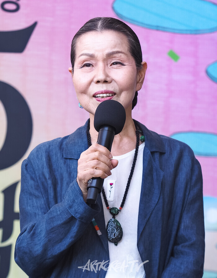 '2025 여우락페스티벌'기자간담회(이춘희). 2025.06.11 사진 ⓒ아트코리아방송 이용선 기자​