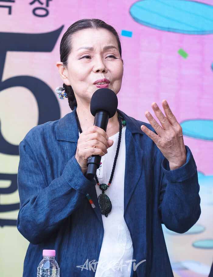 '2025 여우락페스티벌'기자간담회(이춘희). 2025.06.11 사진 ⓒ아트코리아방송 이용선 기자​