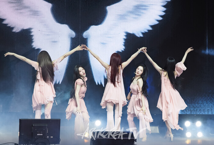 아르테미스 '클럽 이카루스'(Club Icarus) 발매 기념 쇼케이스. 2025.06.12  사진 ⓒ아트코리아방송 이용선 기자​