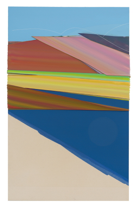 감정의 온도(RU-20230523), Acrylic on canvas, 117x75.2cm, 2025-사진제공 히든엠 갤러리